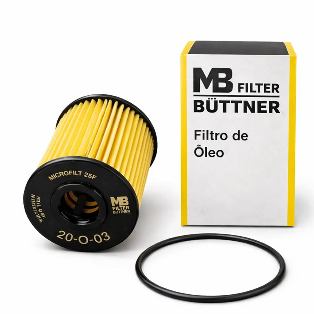 Filtro de Óleo para Peugeot 206 207 208 3008 e Citroën C3 C4 2008 – Kit Troca de Óleo Motor 1.4 1.6 16V, alta filtragem