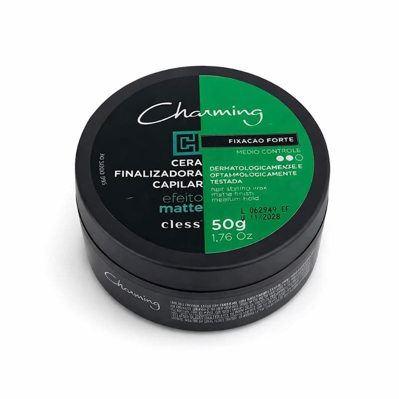 Cless Charming Cera Finalizadora Fixação Forte Efeito Matte 50g