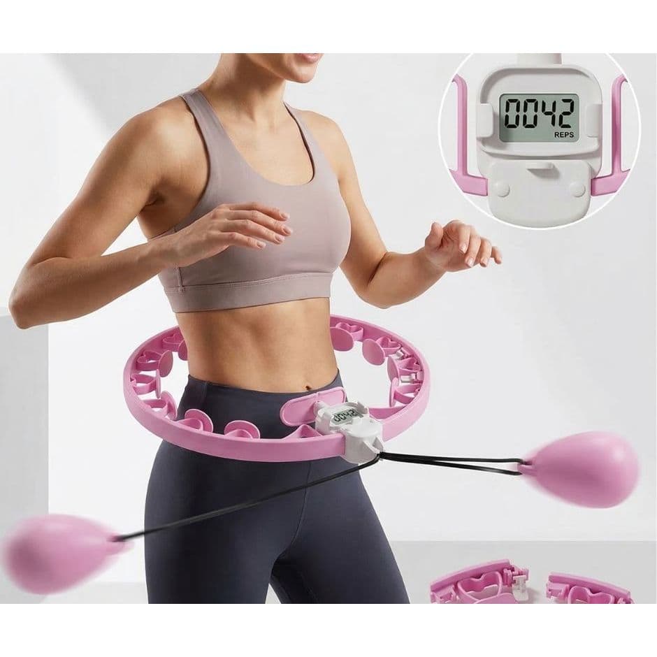 Bambole Bambolê inteligente que não cai com contador de voltas para exercício em casa emagrecer rápido