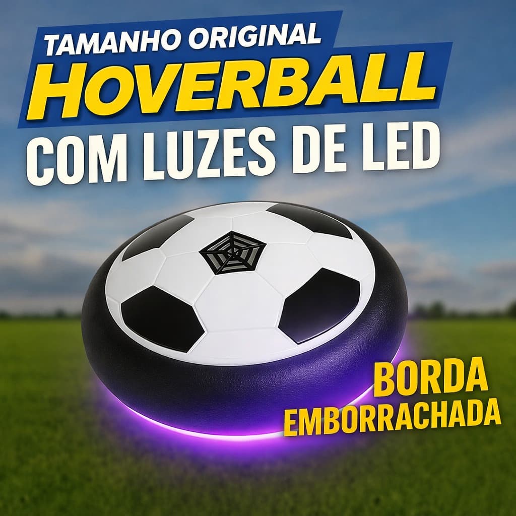 Bola Flutuante de Futebol Elétrica Para Crianças LED Piscante Kid Brinquedo Menino Jogos Esportivos