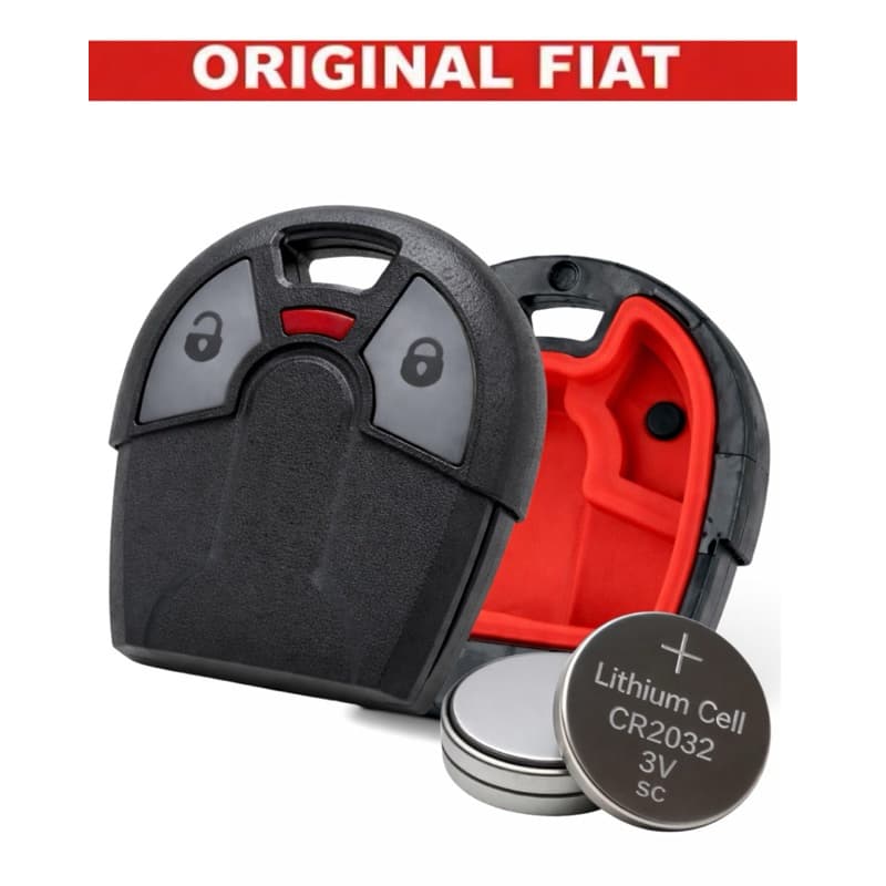 Capa Controle Alarme Fiat Uno Palio Strada Preto + Bateria Reposição