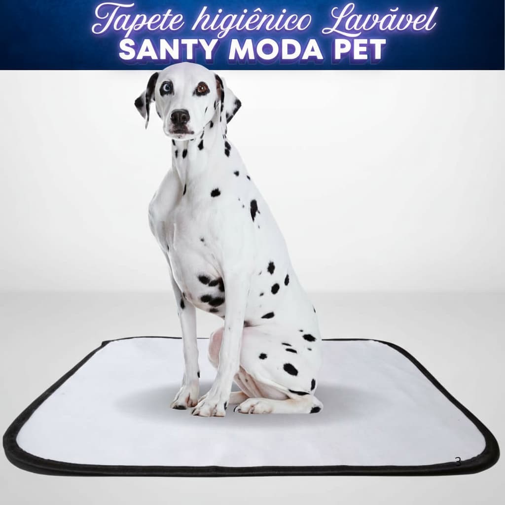 tapete higiênico para cães, G. tam.100 x 80, 01un. lavável, para seu cachorro pets reutilizável não vaza xixi.