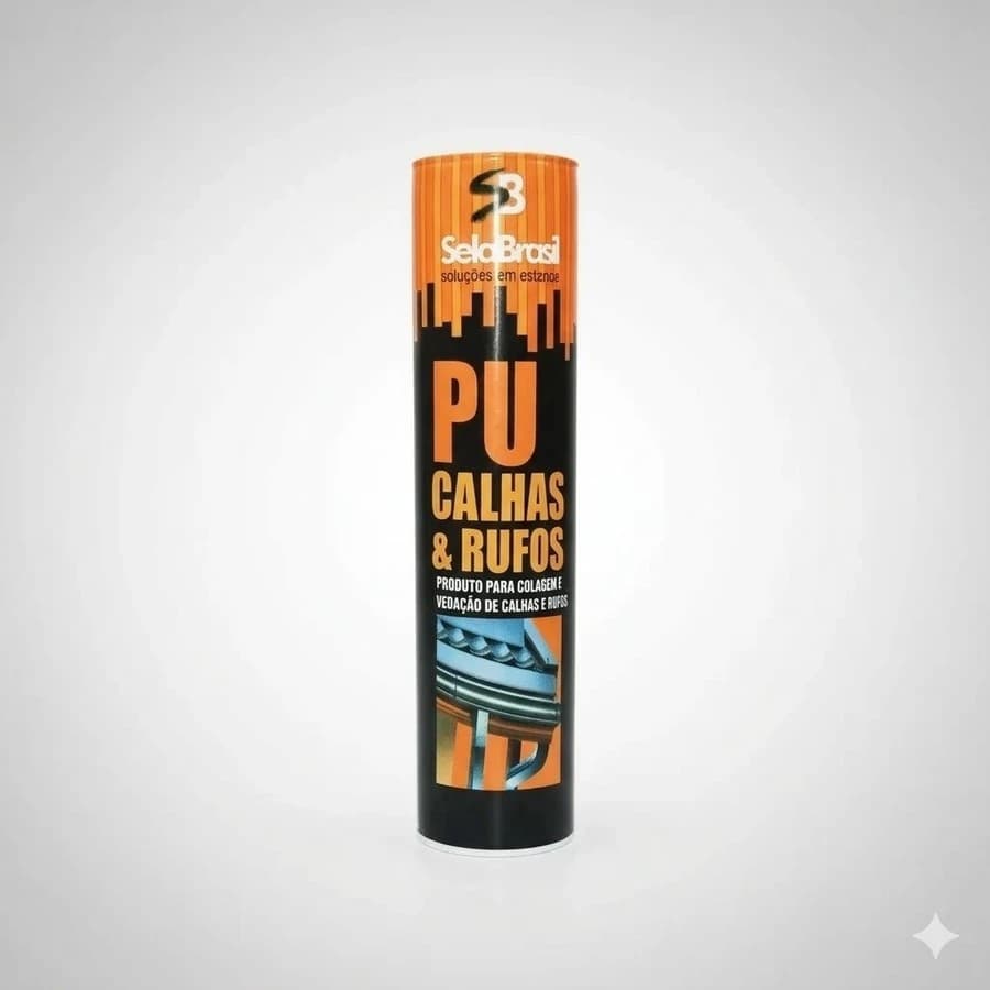 Selante Poliuretano PU Calhas e Rufos Sela Brasil 400g Cinza