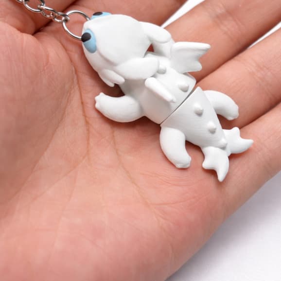 Chaveiro Fúria da Luz  - Como Treinar o Seu Dragão - 6 cm