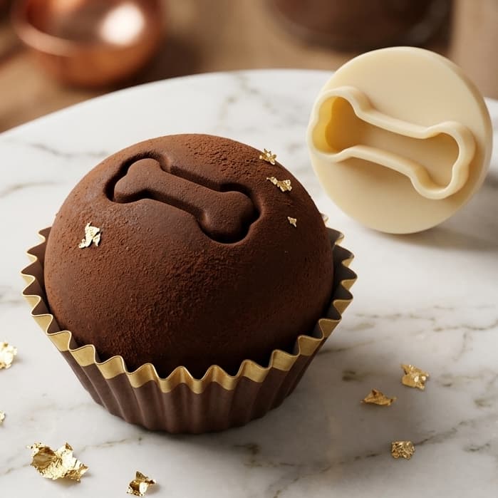 Carimbo Osso de Cachorro para Docinhos Brigadeiro Confeitaria Personalize Seus Doces com Precisão