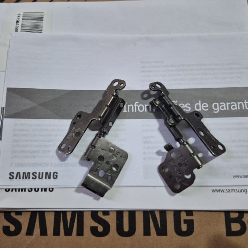 Originais de Verdade!!! Dobradiças Notebook Samsung Samsungbook Np550XDA - NP550 xda