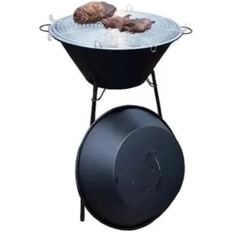 Tidao Americana Móvel Churrasqueira 475mm Cor Preto