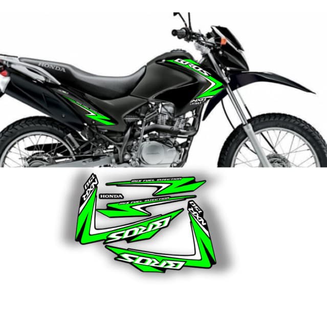 Adesivos para bros 150 2009 a 2012