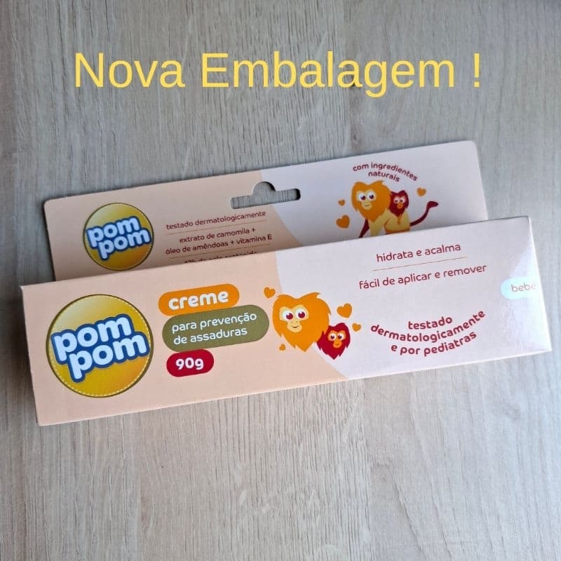 Pomada PomPom Anti Assaduras 90G