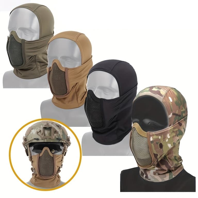 Balaclava Microfibra c/ Prot. UV e Tela de Proteção