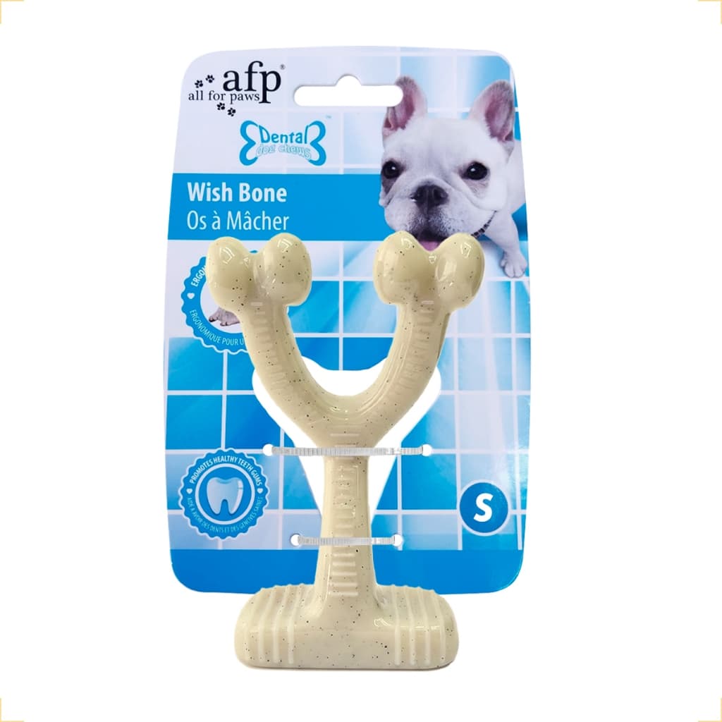 Osso Pet Cães Médios e Grandes Nylon Maciço Higiene Bucal 9 cm - P
