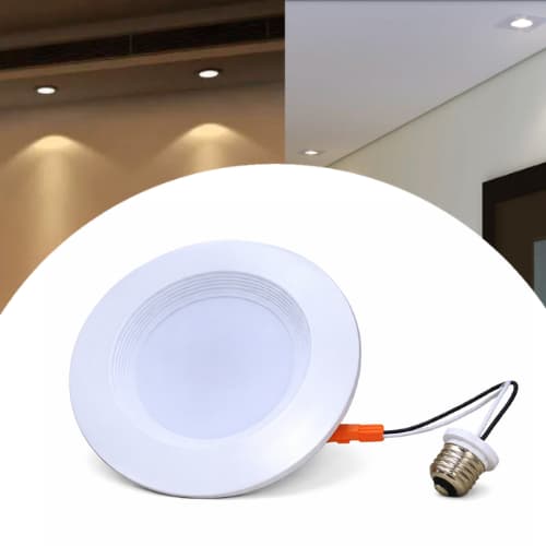 Lâmpada LED E26 13W ou 16W 2700K Branco Quente Dimerizável Alta Potência Econômica Residencial