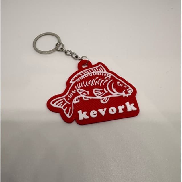 Chaveiro Pescador personalizado com nome