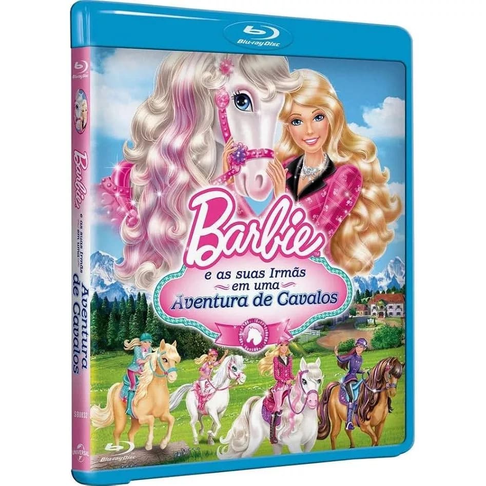 Barbie Blu-ray Originais - Diversos Títulos (Escolha o Seu) Coleção Filmes