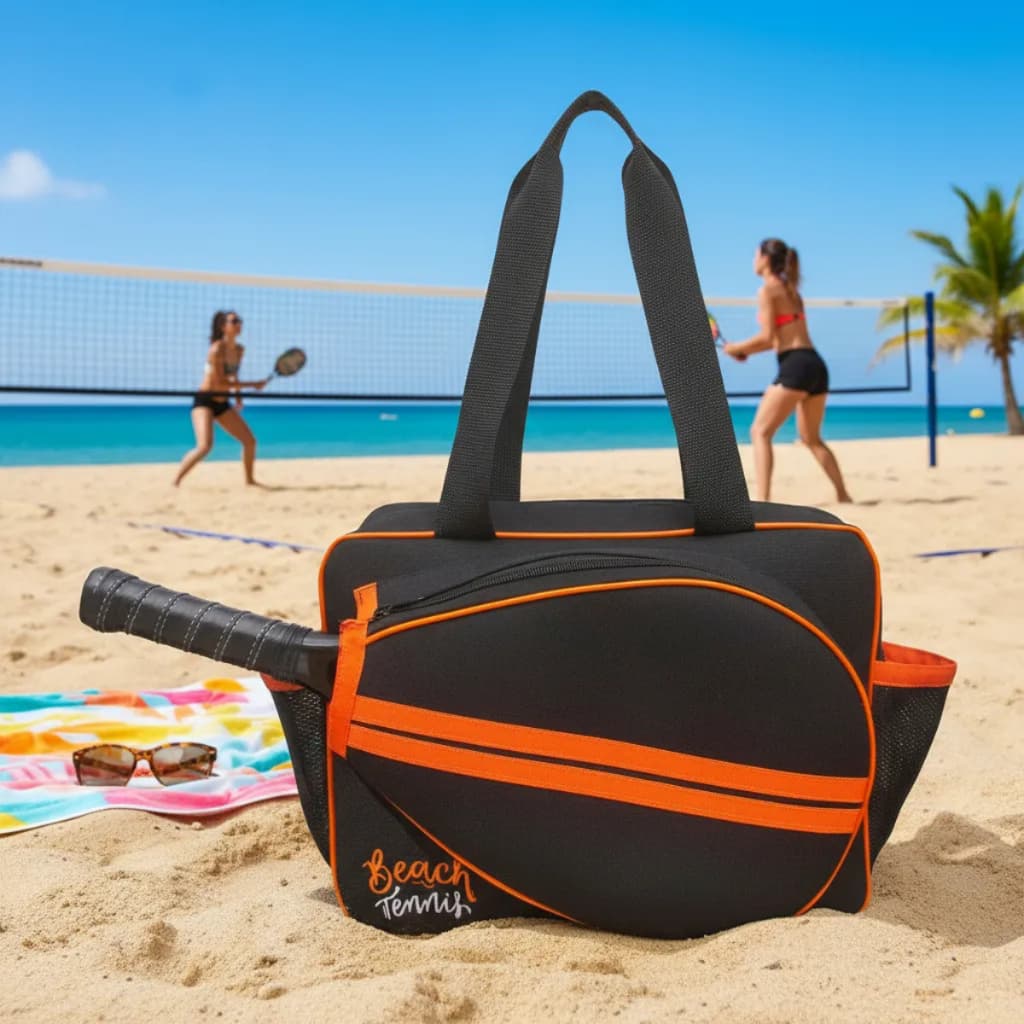 Raqueteira Beach Tennis Profissional Espaçosa Premium
