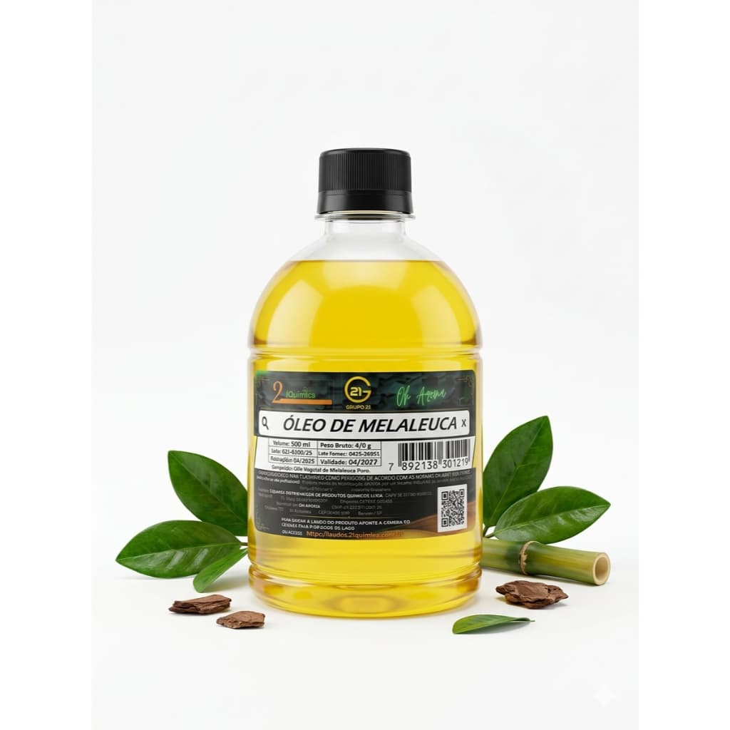 Óleo De Melaleuca - 500 ML- 100%Puro