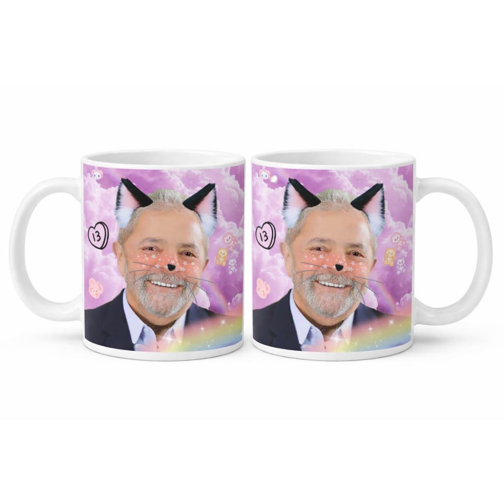 Caneca Personalizada Meme Lula Kawaii