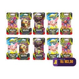 Combo até 10x Pokémon Blister Unitário Equilíbrio Perfeito / Caos Ascendente 6 Cartas