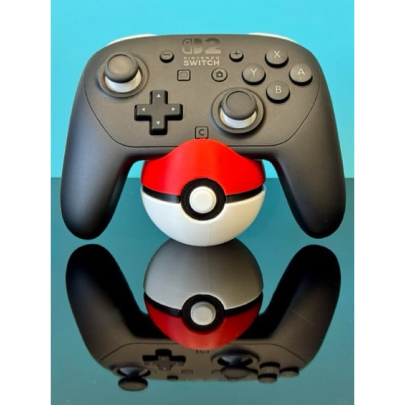 Suporte para controle joystick Xbox e Nintendo Switch Pokebola