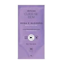 Refil Creme Hidratante para Mãos Cuide-se Bem Rosa e Algodão 40g Validae 11/2026