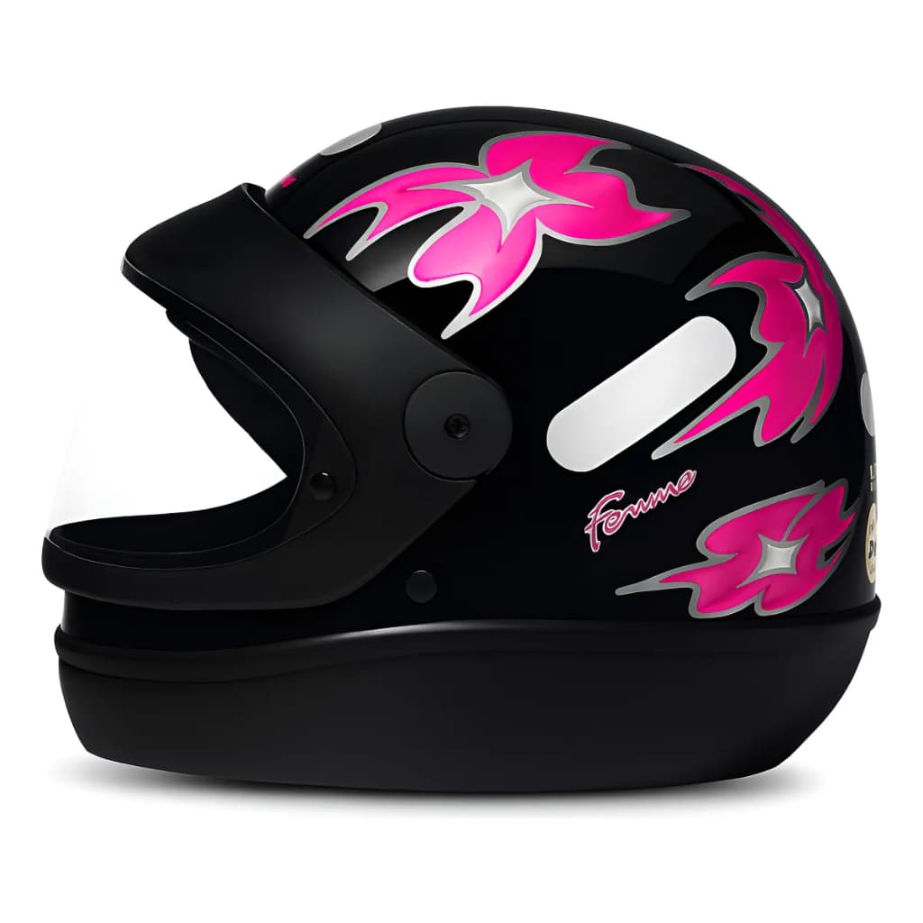 Capacete San Marino femme preto masculino feminino promoção