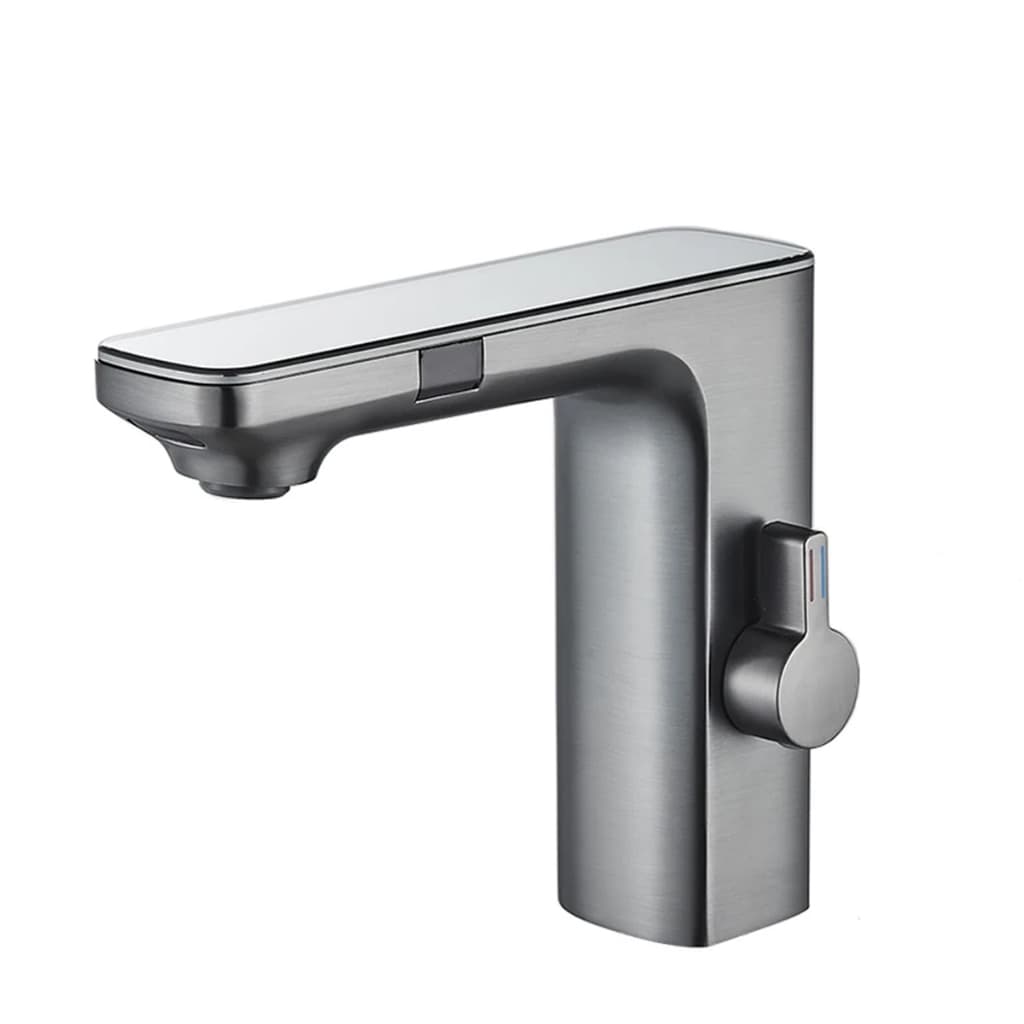 Torneira Digital Com Sensor Água Quente Fria Display LED Sem Toque