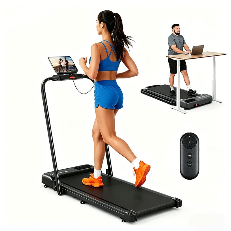 Esteira elétrica Equipamento de fitness doméstico Peso máximo suportado 150kg 110V e 220V