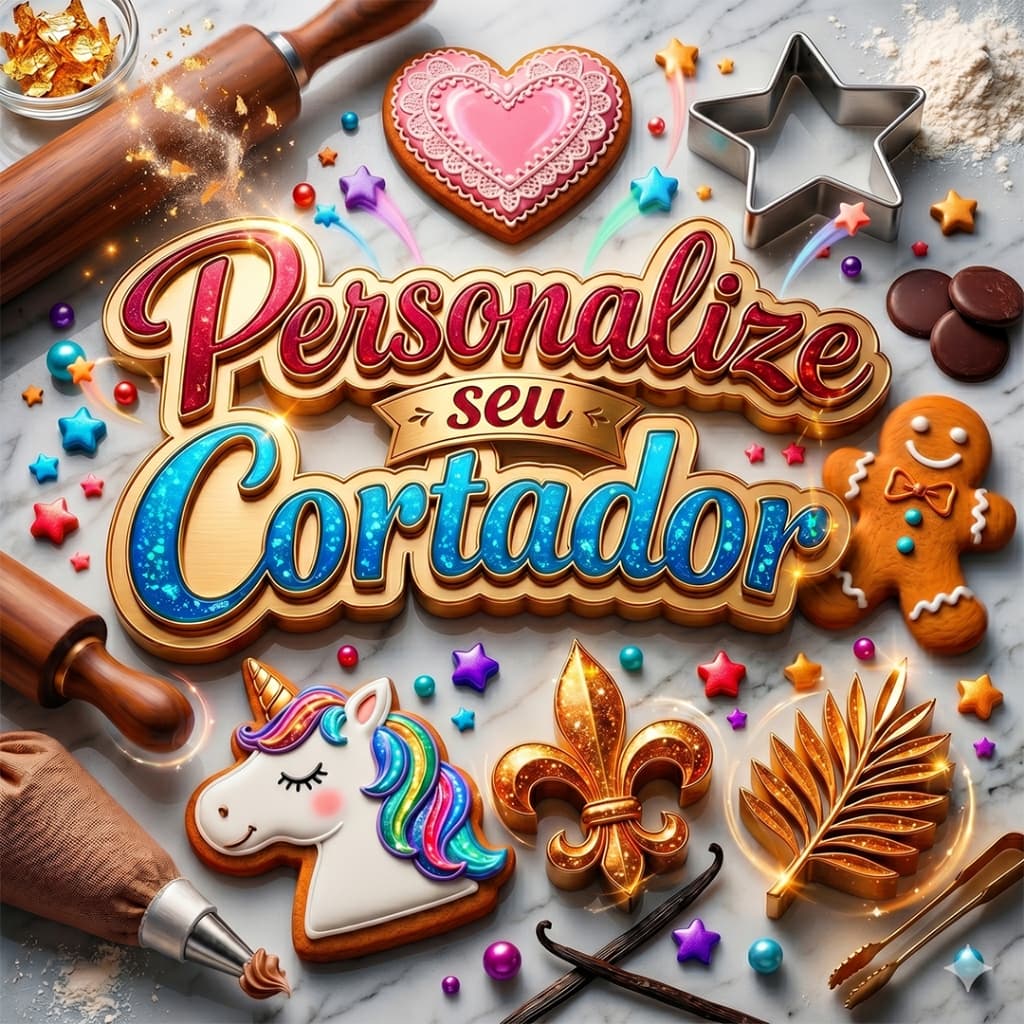 PERSONALIZE SEU CORTADOR BISCOITO FAÇO QUALQUER TEMA, LOGO e PERSONAGENS (leia a descrição)