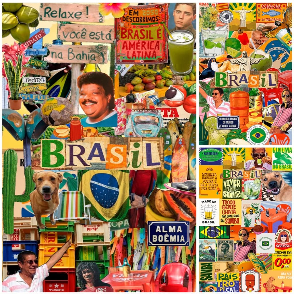 Painel Retangular Vertical Lambe Lambe Memes Brasil 1,5x2,2 Mt