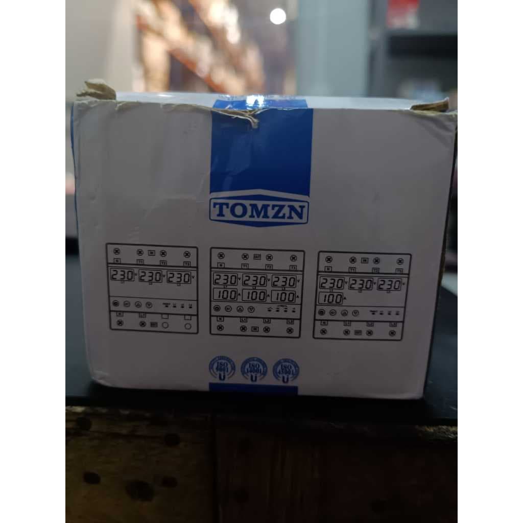 Protetor Trifásico de Tensão e Corrente - TOMZN 100A.