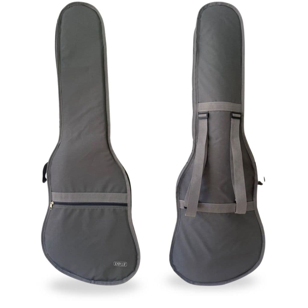 Capa Bag Contra Baixo Luxo Acolchoada Cinza