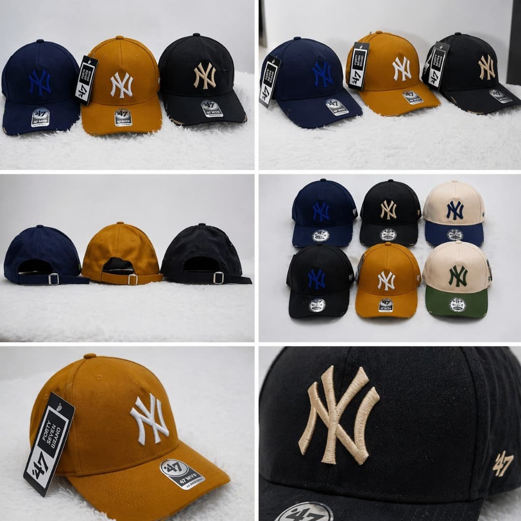 Boné NY Unissex Blogueira – Aba curva Masculino e Feminino
