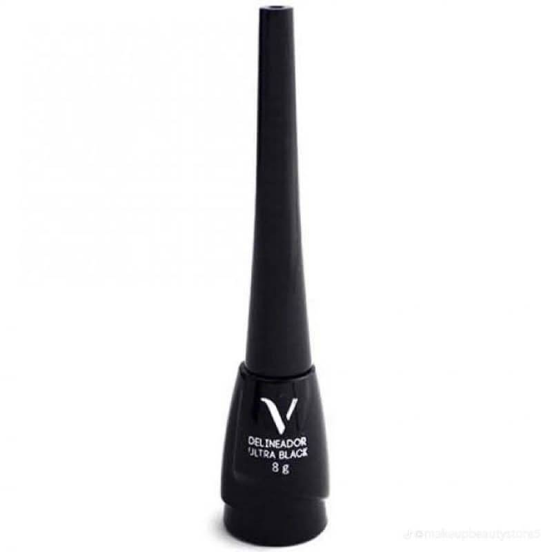 Delineador Líquido Preto Vivai Ultra Black - Resistente à Água, Secagem Rápida, Longa Duração