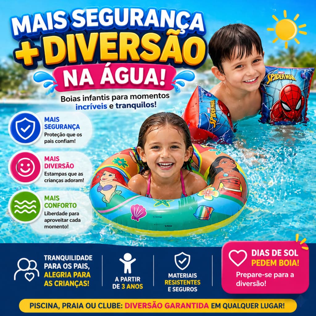 Boias para Crianças Diversos Modelos