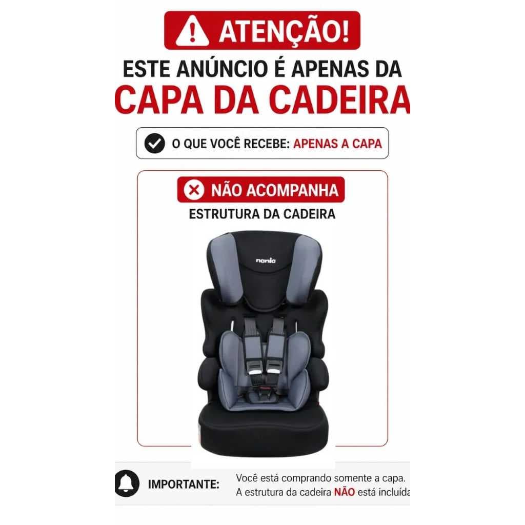 CAPA KALLE FONCE ( CAPA PARA CADEIRA NANIA)