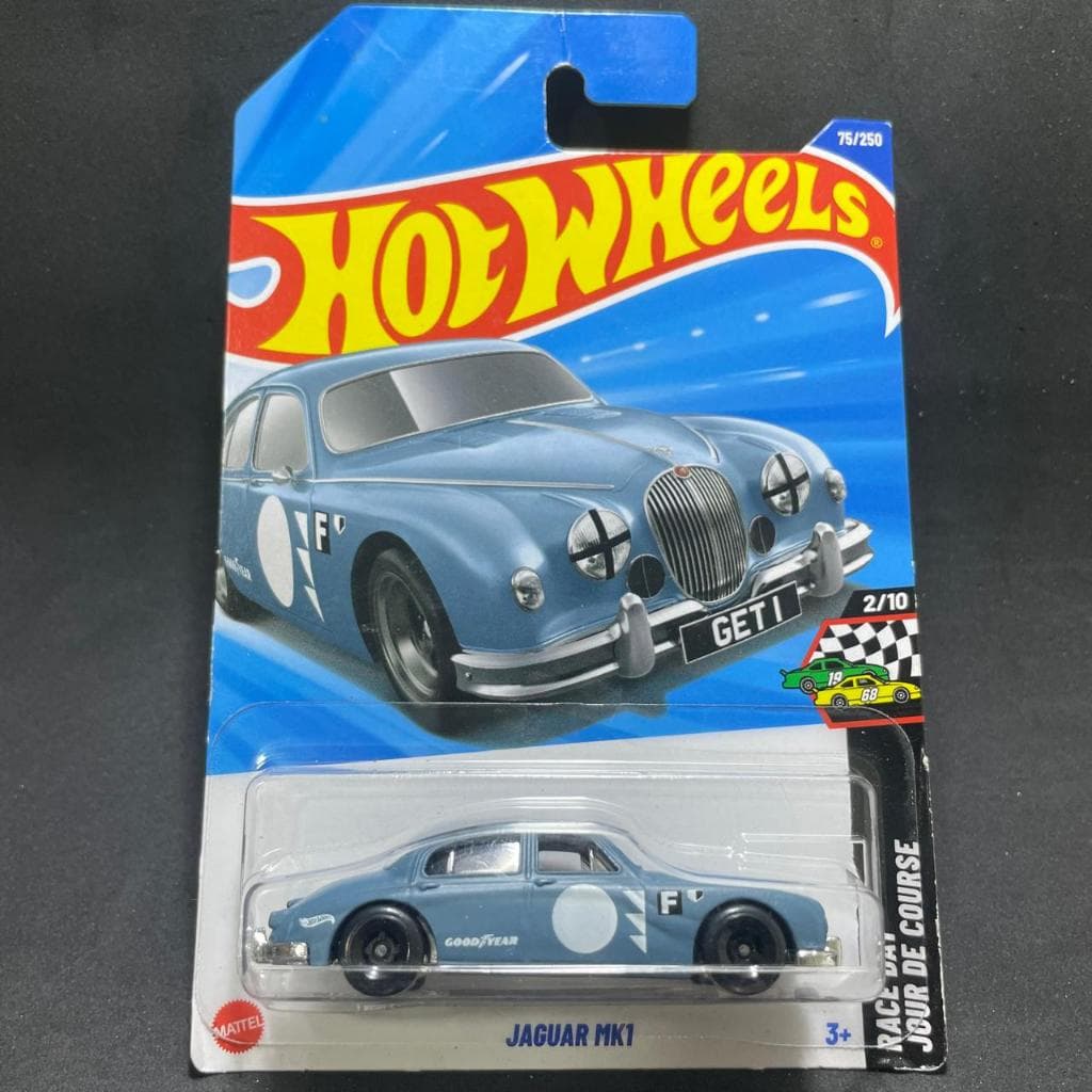 HOT WHEELS JAGUAR MK1 ORIGINAL 1:64 MINIATURA CARRINHO COLECIONÁVEIS BARATO MATTEL