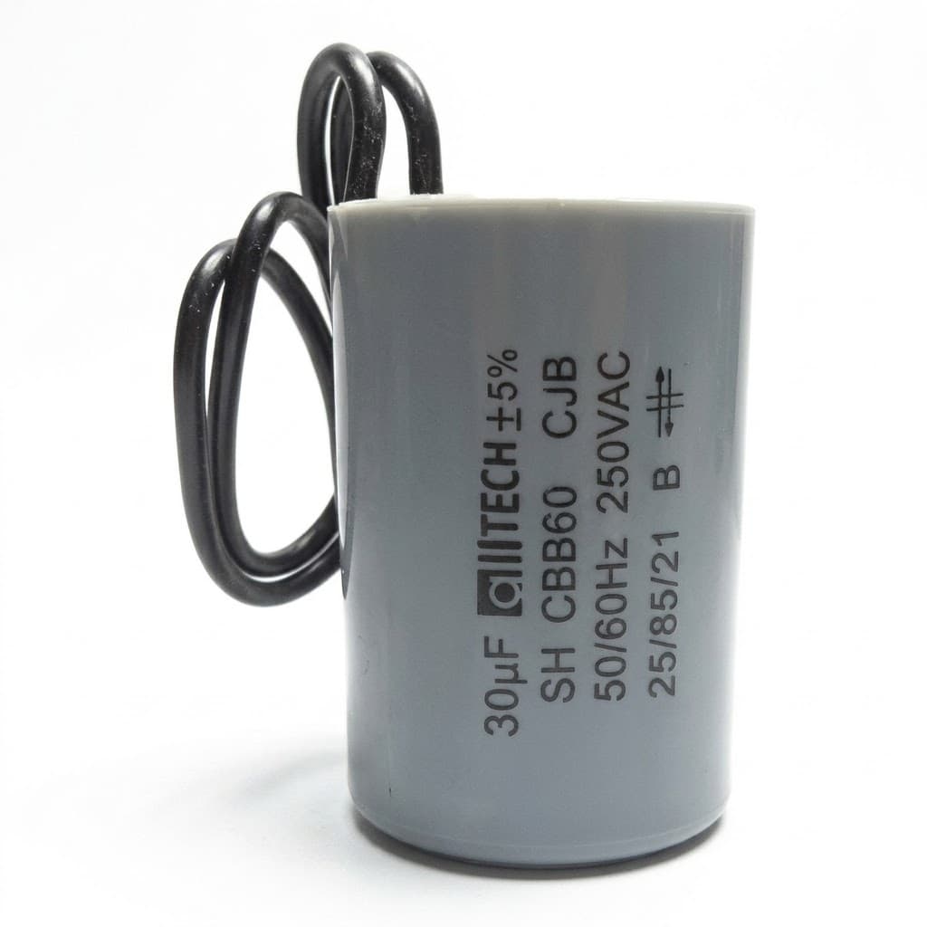 Capacitor 30uf - 250vac Para Motor De Portão Automático