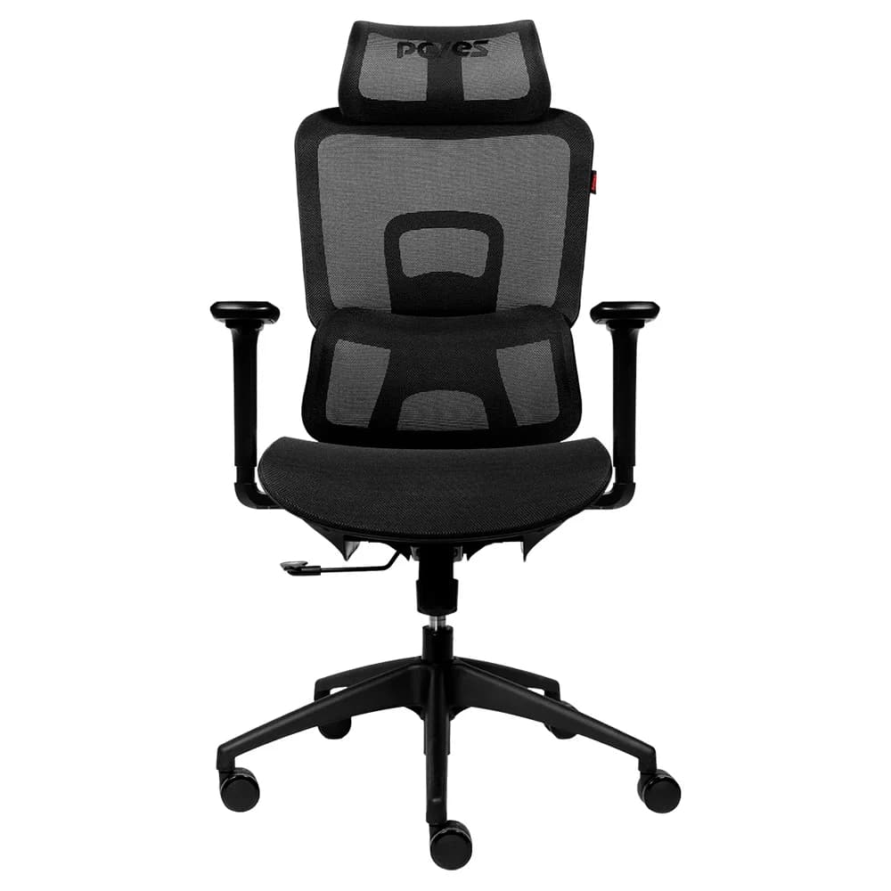 Cadeira Office PCYES, Ms5, Até 150Kg, Reclinável, Malha Mesh, Preta - Pcoms5B