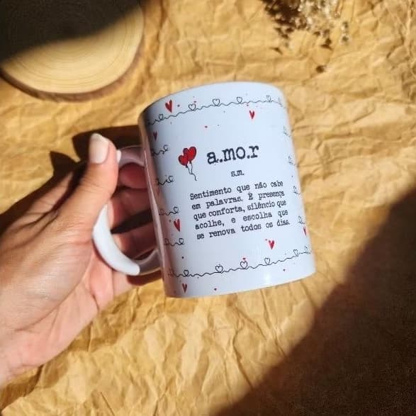 Caneca Namorados: O Significado de Ser A Gente, ideia presente, personalizado