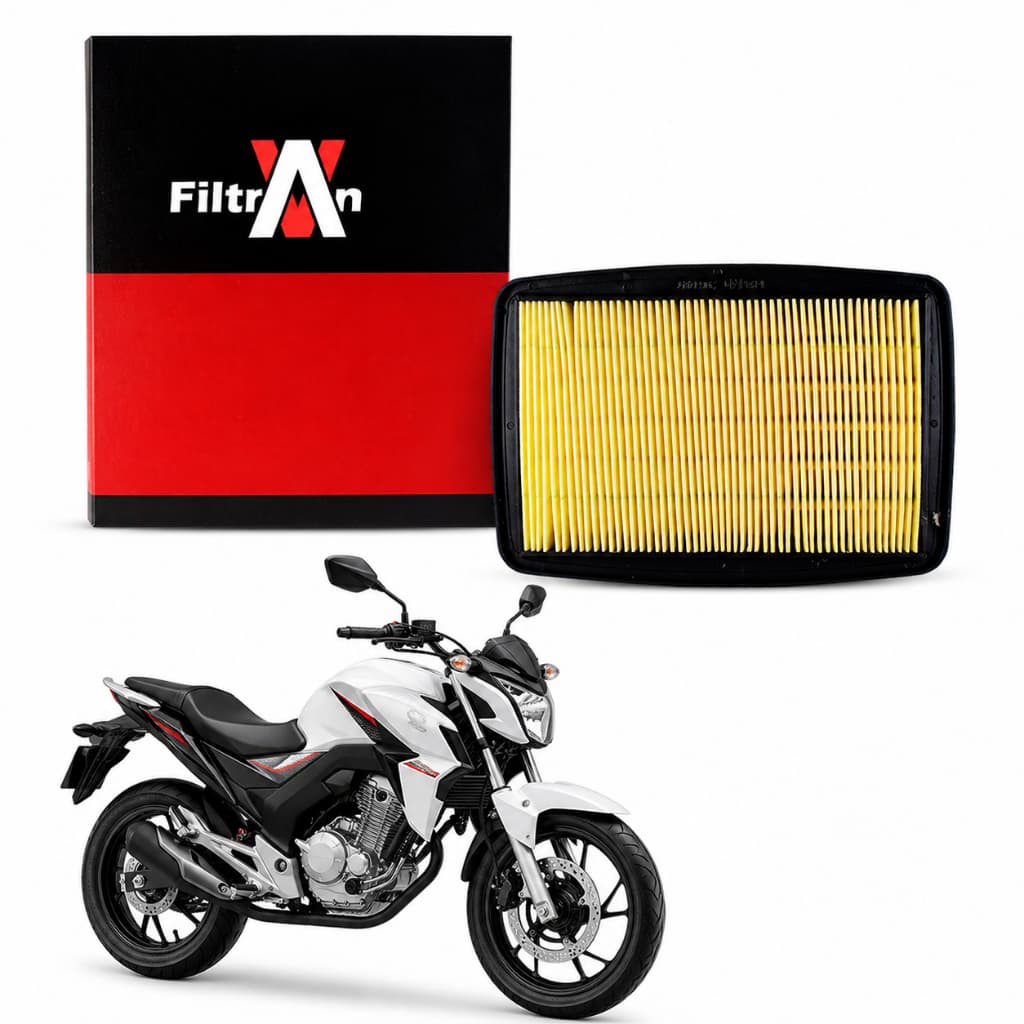 Filtro De Ar Honda Cb250 2016 Em Diante (nova Twister)