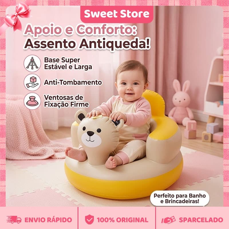 Sofá Infantil Inflável-Cadeira Portátil Para Brincadeiras Internas E Externas , Presente Perfeito O Verão Esportivo