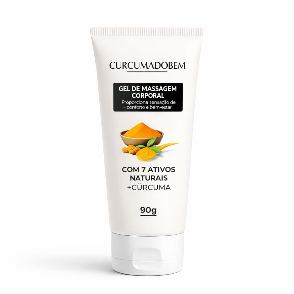 1 Gel Massageador Cucumadobem - Ação Anti-inflamatória Mentol