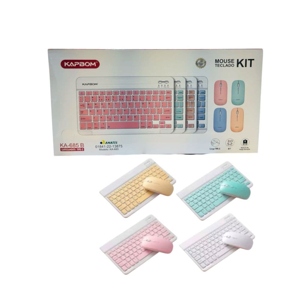 KIT MOUSE E TECLADO