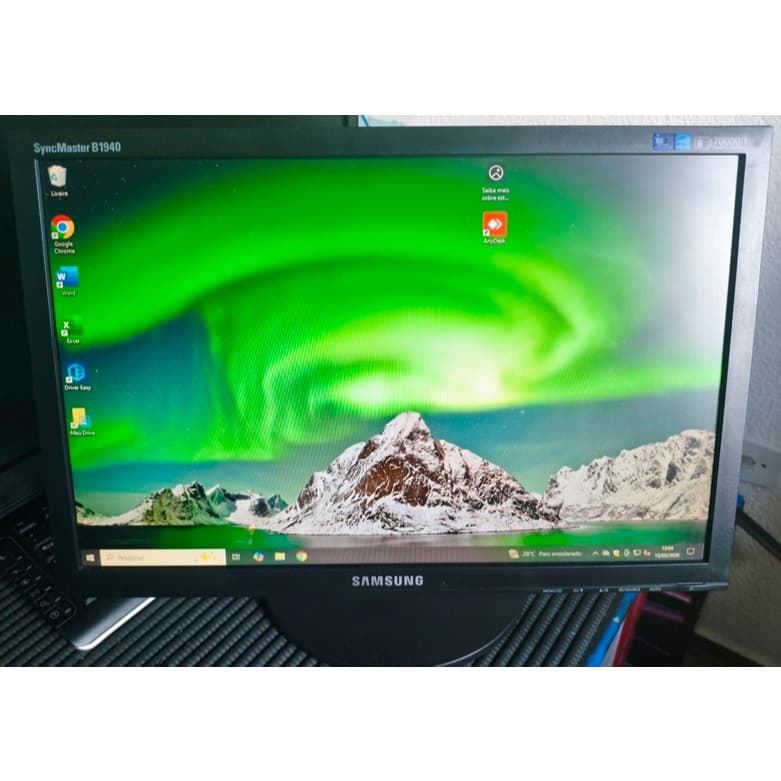 Monitor Samsung 19 Polegadas Led B1940 syncmaster ( Usado )