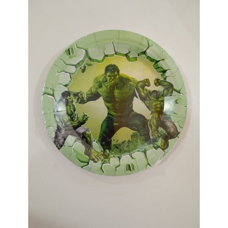 Prato 18cm Hulk c/10un
