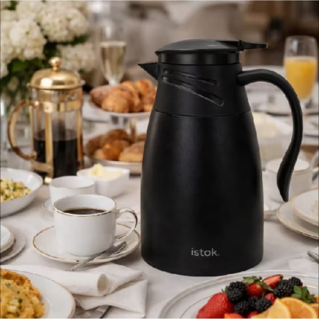Garrafa Térmica 1L Roma Jarra Café Chá Quente Frio Alça Ergonômica Sortida