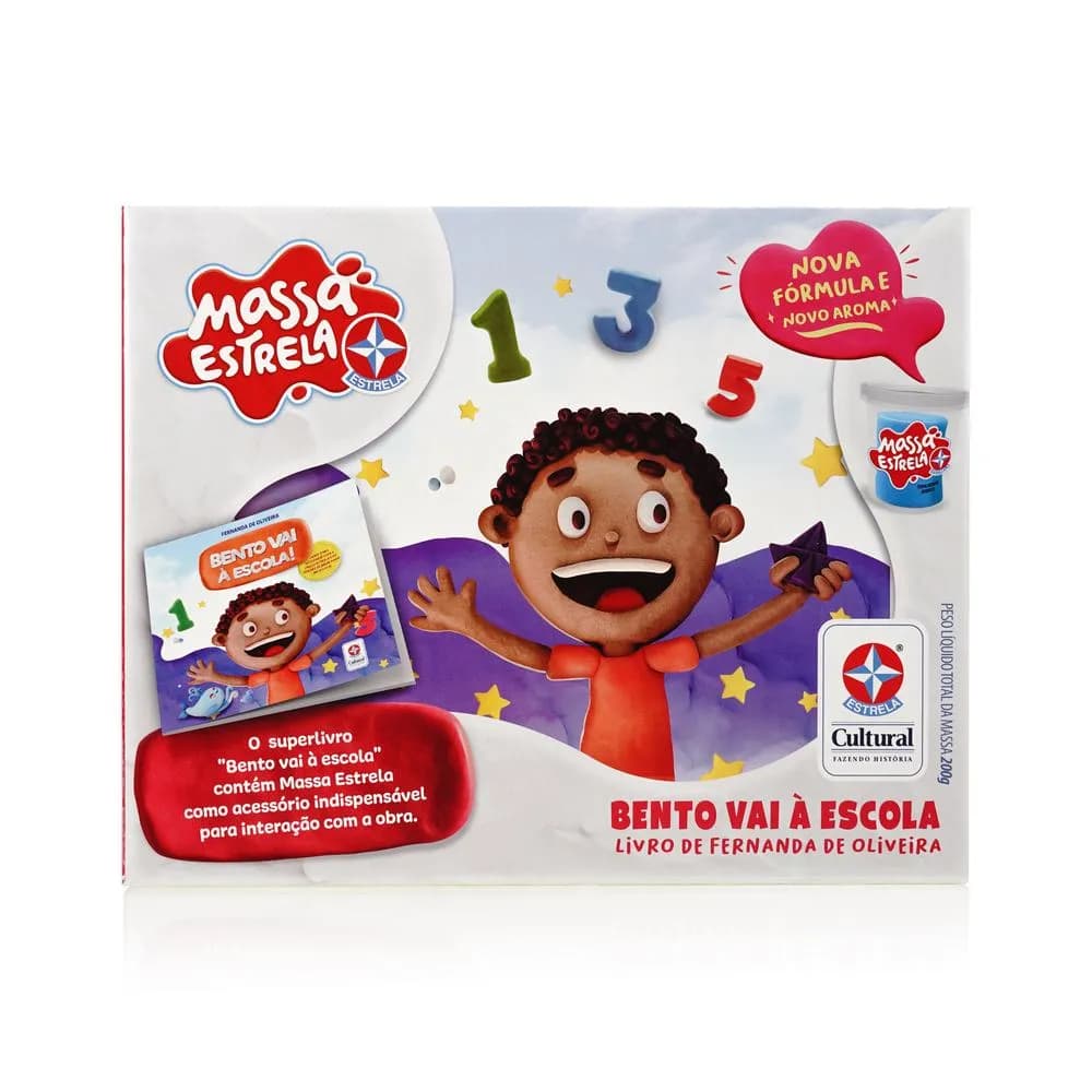 Livro Bento Vai a Escola com Massa