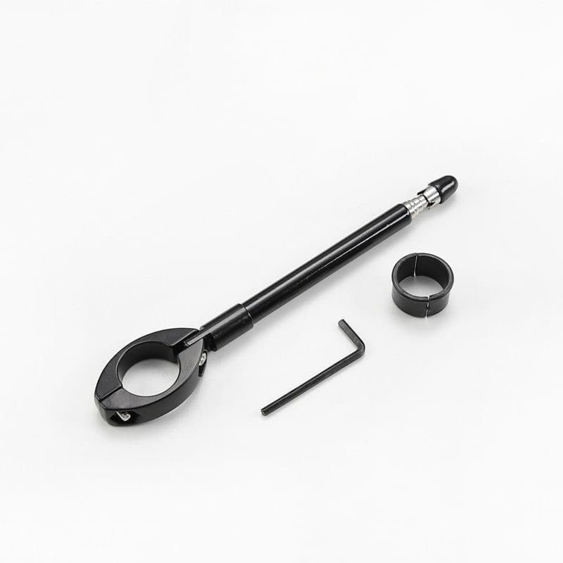 Antenas Corta linha de Pipa pra Moto - Retrátil Anti Cerol Aço Inox Guidão Retrovisor