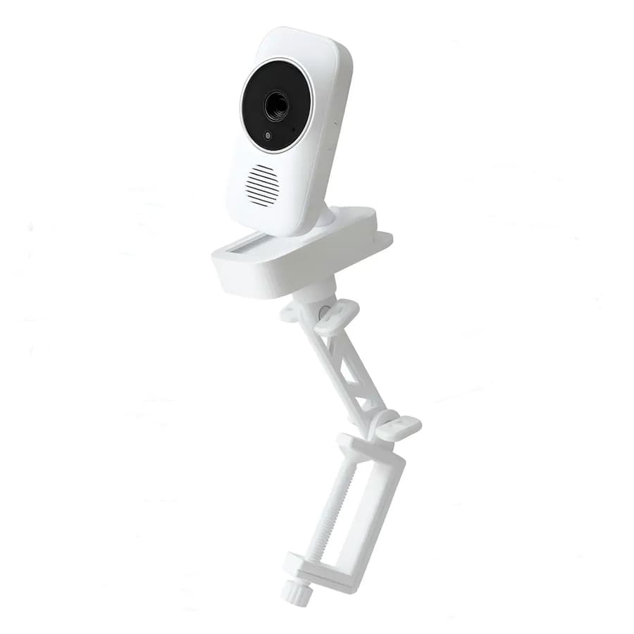 Suporte Articulado Baba Eletrônica Camera Vm483 Encaixe Regulavel Facil Aplicação Berço Cama Moveis