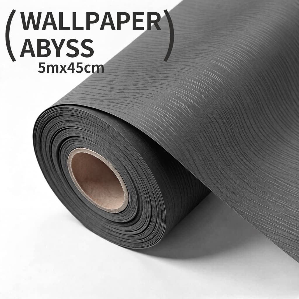 Papel de Parede Cinza Texturizado com Listras Autocolante Removível Fácil Aplicação para Decoração de Quarto e Sala